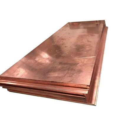 Placa de cobre de alta calidad C17200 C17500 C5191 Hoja de cobre sólida Tamaño personalizado para uso decorativo