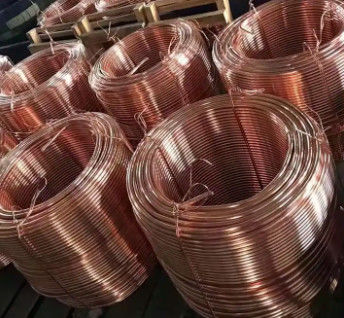 Alta pureza 99,99% alambre de cobre rojo de 4 mm 6 mm 8 mm de alambre de cobre desnudo sólido para uso eléctrico