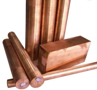 Fabricante de existencias de barras de cobre sólido C10100 C11000 C12000 Barras de cobre puro con la mejor calidad