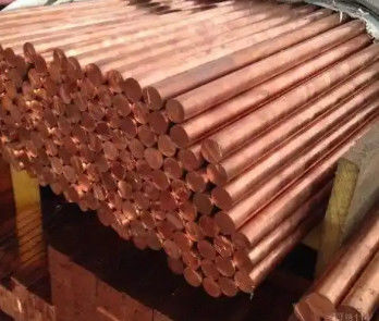 Superficie pulida 99,9% de cobre rojo Diámetro 10-50 mm C11000 barras de cobre sólido para la construcción