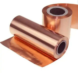 Capa de panqueque 0.1 mm 0.2 mm 0.3 mm de espesor cobre rojo 99.9% cinta de cobre puro para electricidad