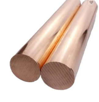Fábrica mayorista 6mm 8mm 10mm Diámetro tubo de cobre sólido superficie pulida tubo de cobre recto