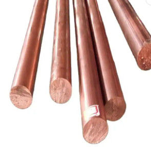 Fábrica mayorista 6mm 8mm 10mm Diámetro tubo de cobre sólido superficie pulida tubo de cobre recto