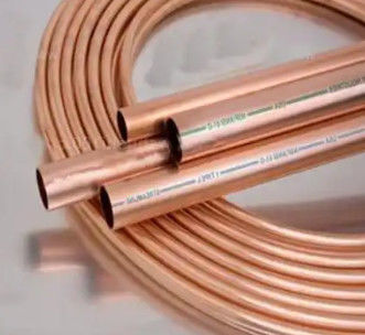 OD 3-400mm ASTM B280 C12200 c2400 Tubo de bobina de cobre para aire acondicionado o refrigerador