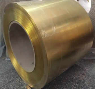 Venta caliente cinta de aluminio de cobre C26800 cinta de bobina de cobre 0.2mm 0.3mm 0.5mm espesor fábrica directa