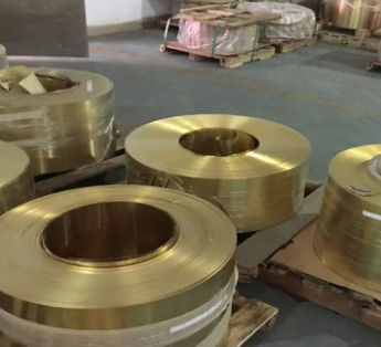 Venta caliente cinta de aluminio de cobre C26800 cinta de bobina de cobre 0.2mm 0.3mm 0.5mm espesor fábrica directa