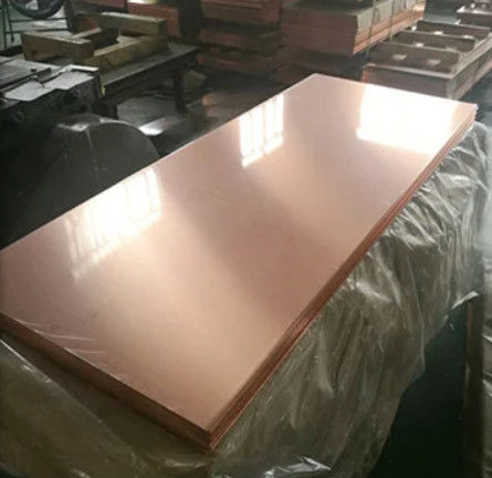 Placa de aleación de cobre de bronce de alto rendimiento Uso de superficie pulida para electricidad